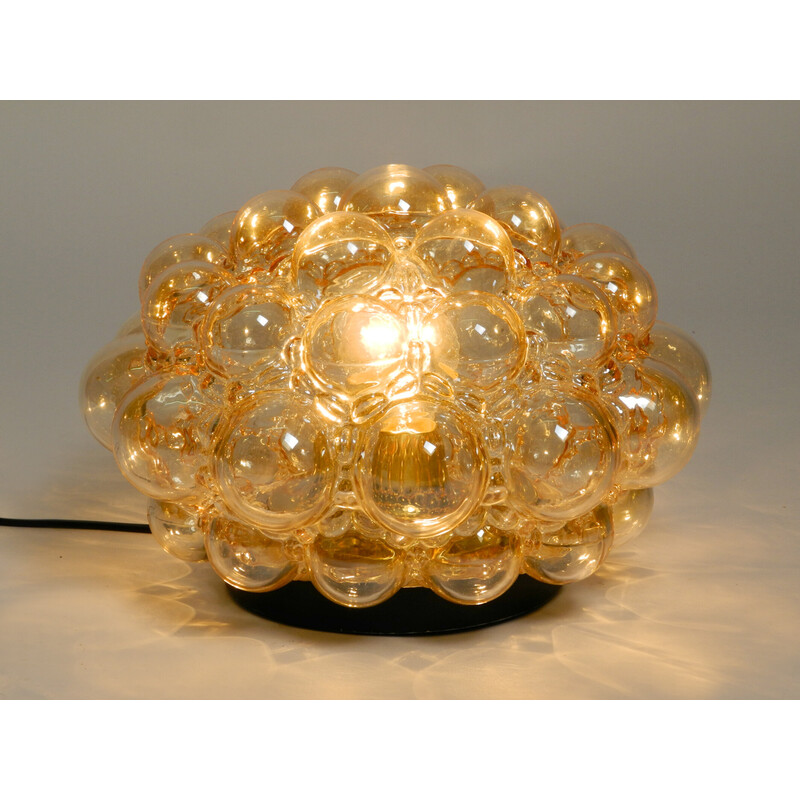 Vintage bubble glass ceiling lamp by Helena Tynell for Limburg, Germany 1960s