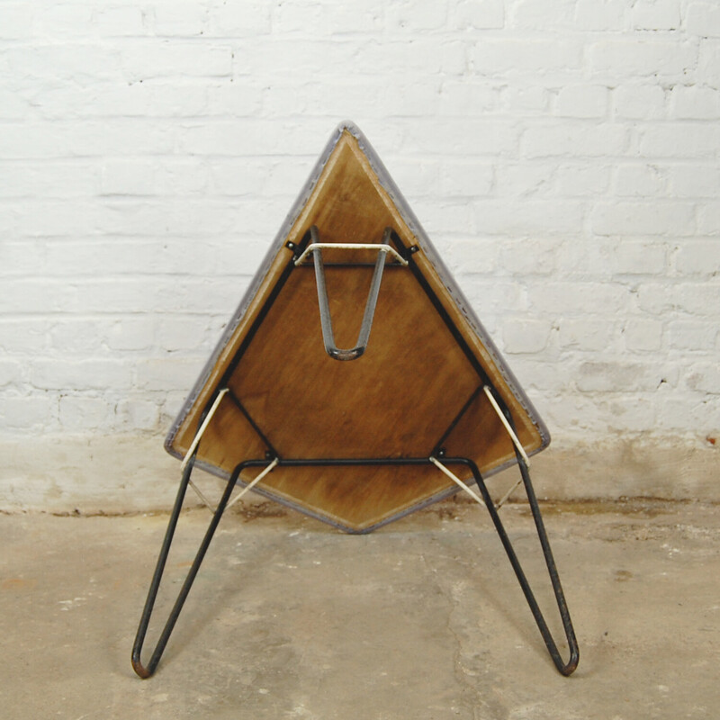 Vintage side table "T2 Tangram" by Willy Van Der Meeren for Tubax, 1954