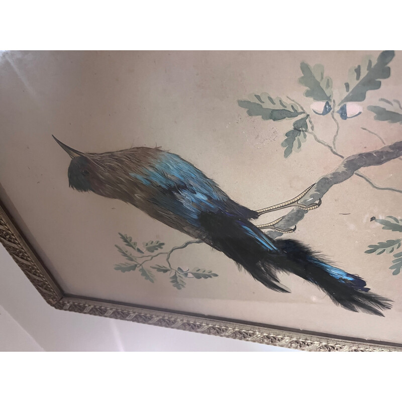 Illustrazione di un uccello vintage