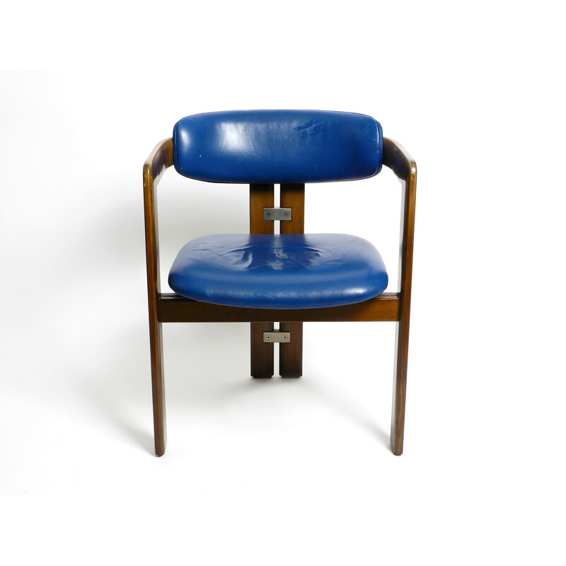 Vintage Pamplona chair by Augusto Savini for Pozzi, Italy 1965