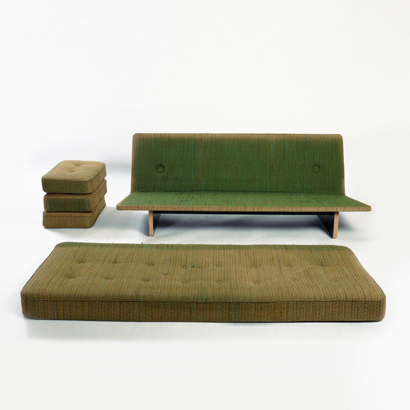 Vintage sofa c671 van Kho Liang Ie voor Artifort, 1960