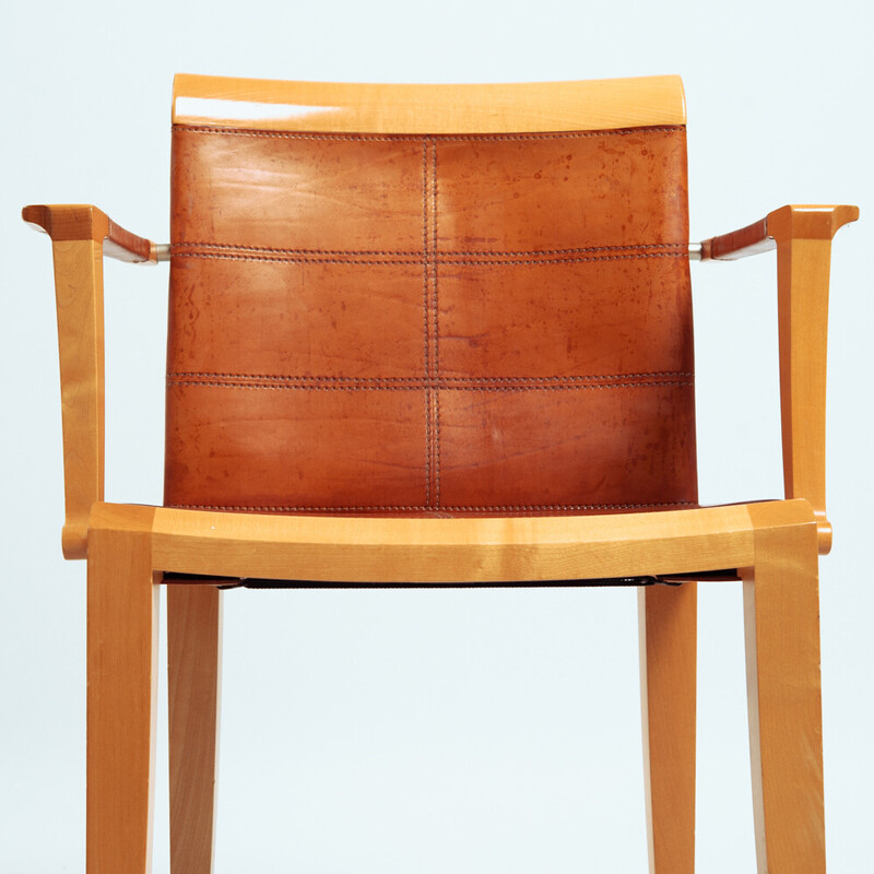 Conjunto de 6 cadeiras Aro italianas vintage por Chi Wing Lo para Giorgetti, 1990