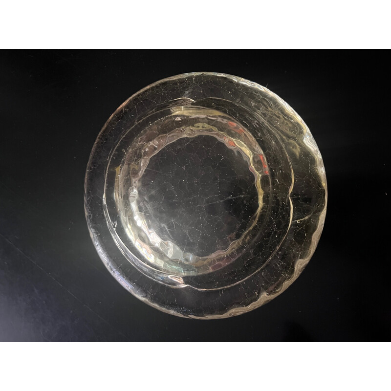 Cinzeiro de cristal Vintage da Daum, 1950