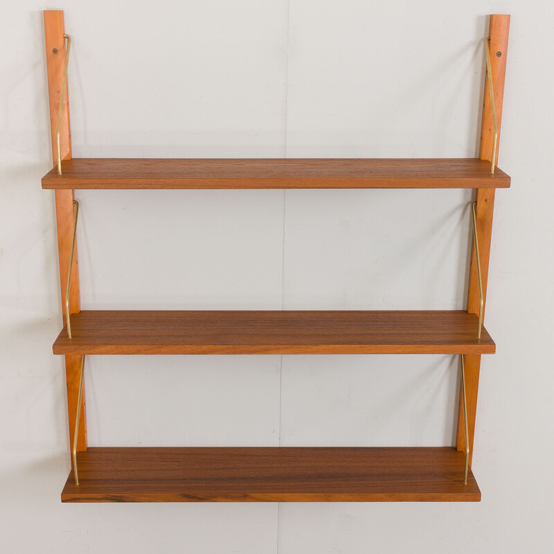 Danish vintage wall unit in teak