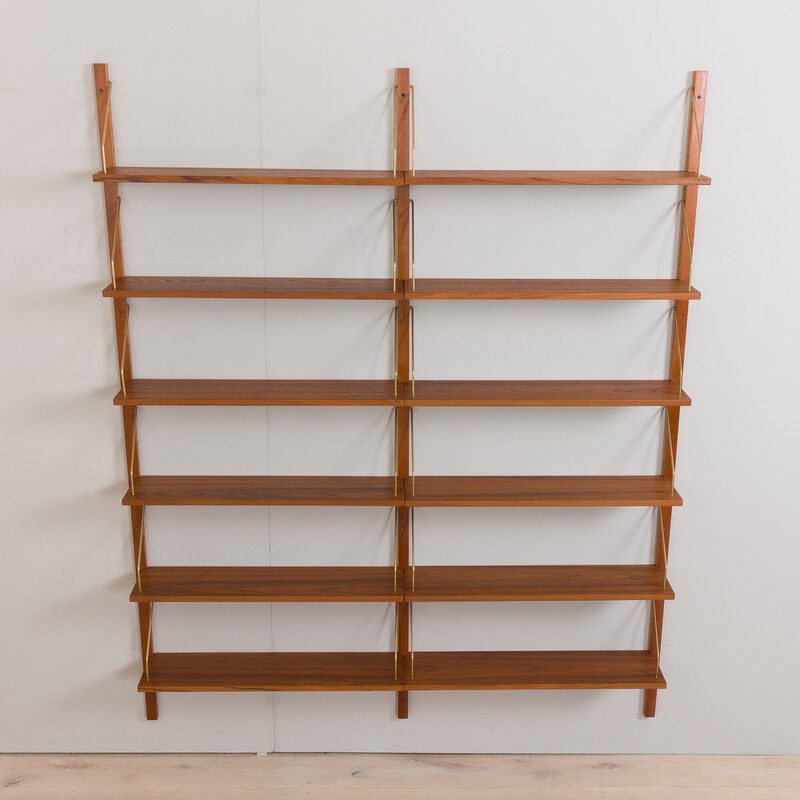 Danish vintage wall unit in teak