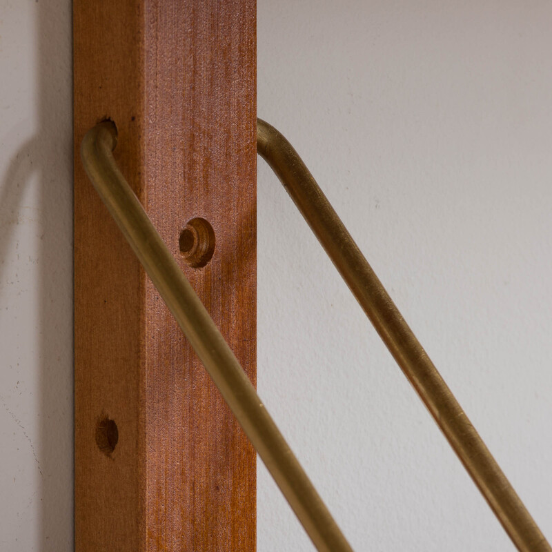 Danish vintage wall unit in teak