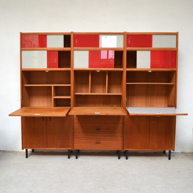 Vintage desk secretary - 1950s