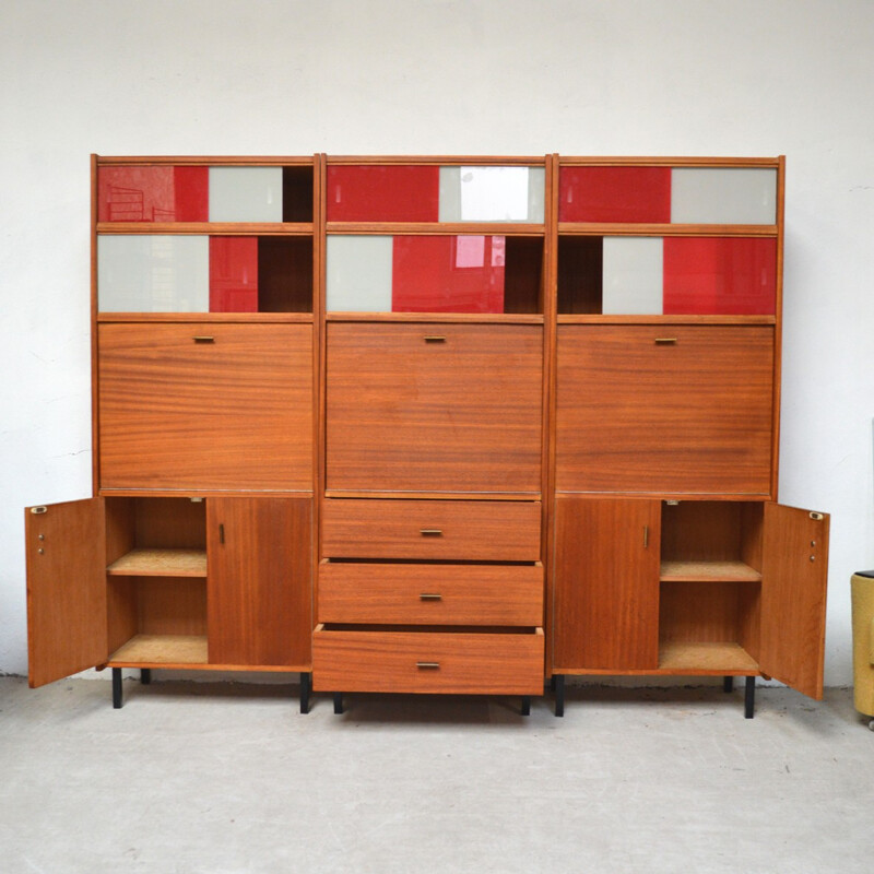 Vintage desk secretary - 1950s