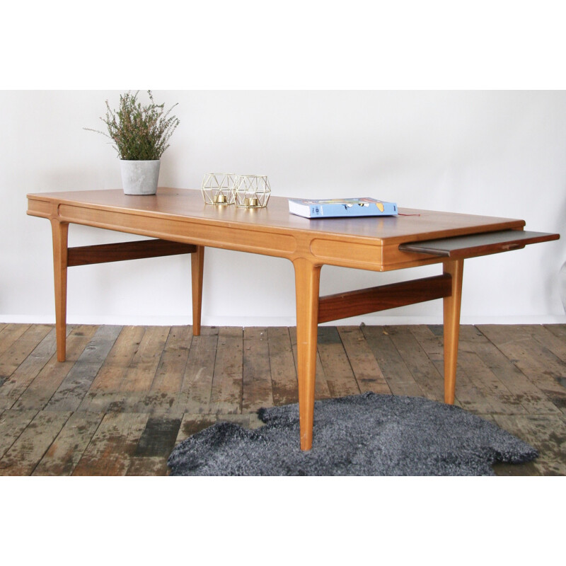 Vintage teakhouten salontafel van Johannes Andersen voor Trensum, 1960