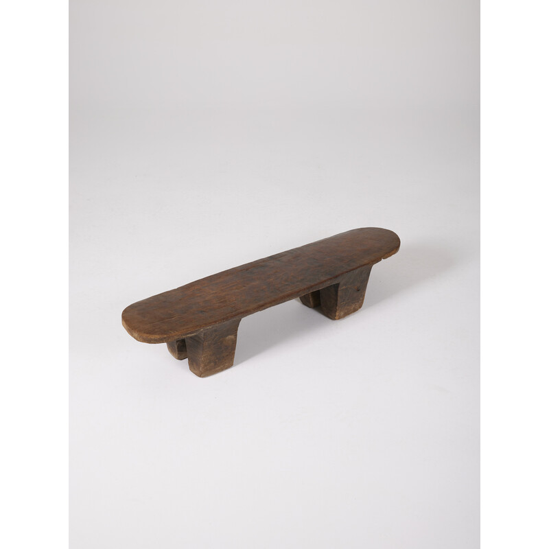 Banc Africain vintage Senufo, 1980