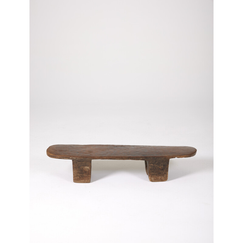 Vintage African bench Senufo, 1980