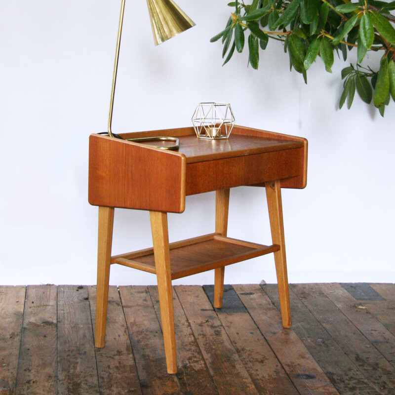 Teak side table - 1960s