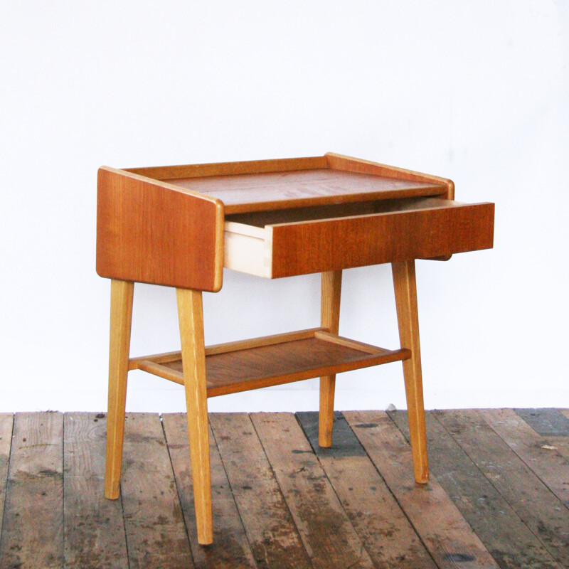Teak side table - 1960s