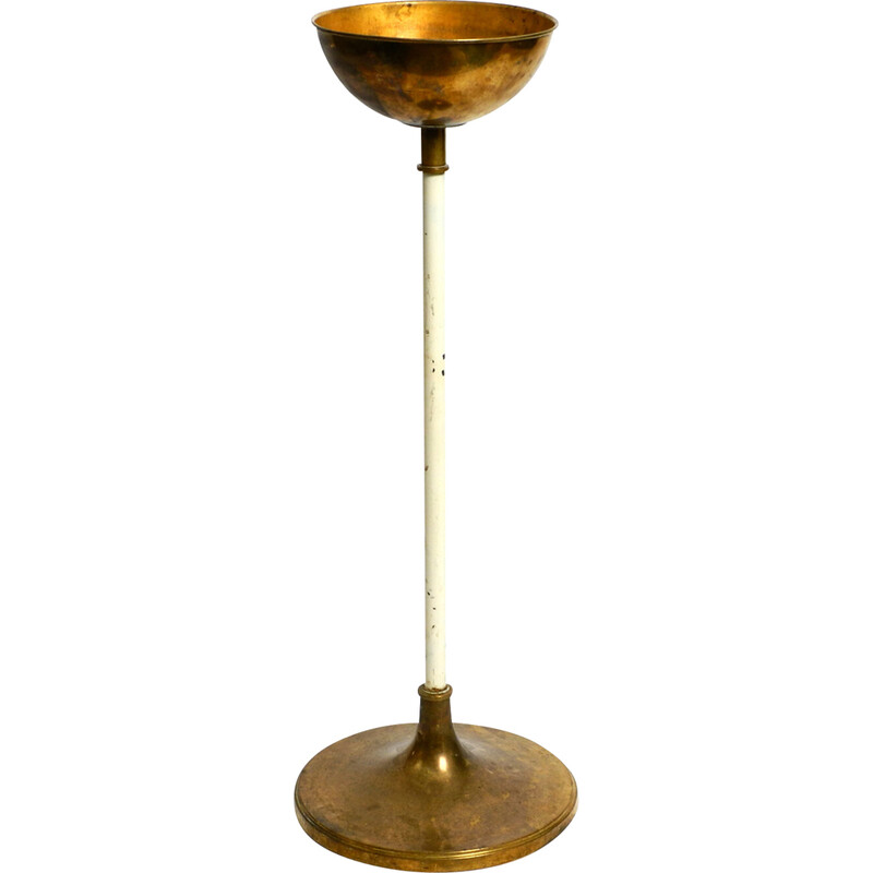 Mid century brass holy water stand by Vereinigte Werkstätten