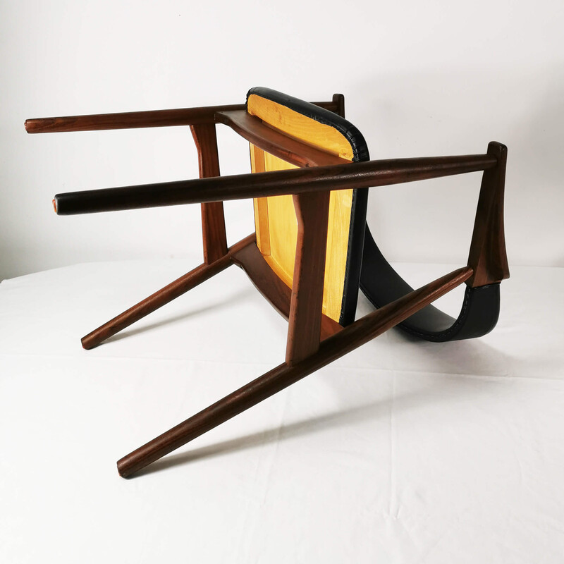 Modernistischer Vintage-Sessel von Th. Harlev für Farstrup, Dänemark 1960er Jahre