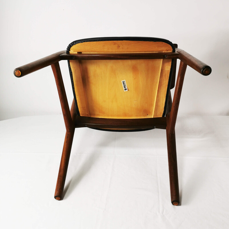 Vintage modernist armchair by Th. Harlev for Farstrup, Denmark 1960s