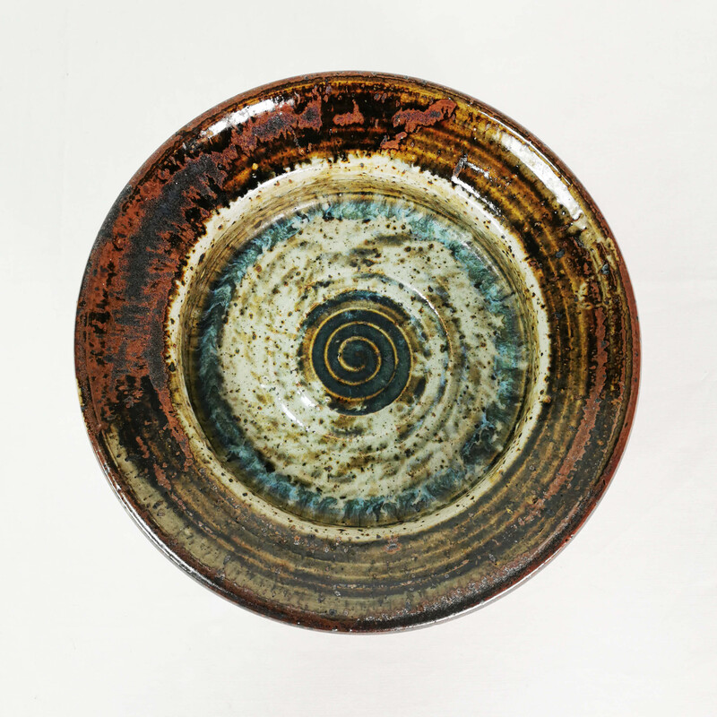 Vintage ceramic bowl, Denmark 1970s