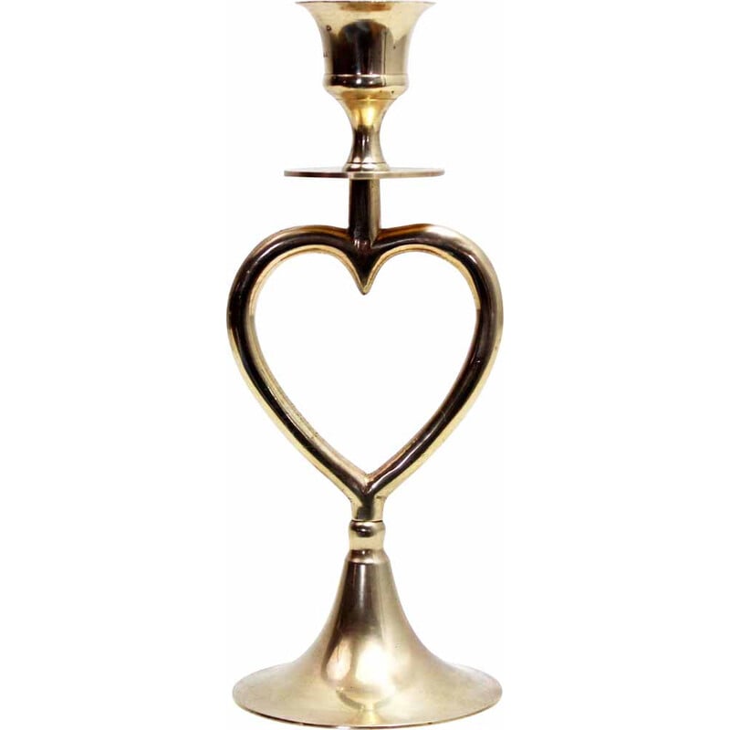 Vintage brass candlestick