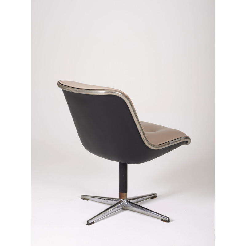 Vintage fauteuil van Charles Pollock voor Knoll, 1970