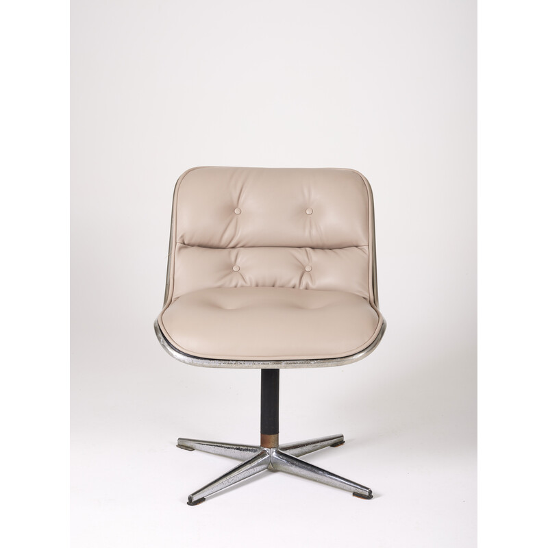 Vintage fauteuil van Charles Pollock voor Knoll, 1970