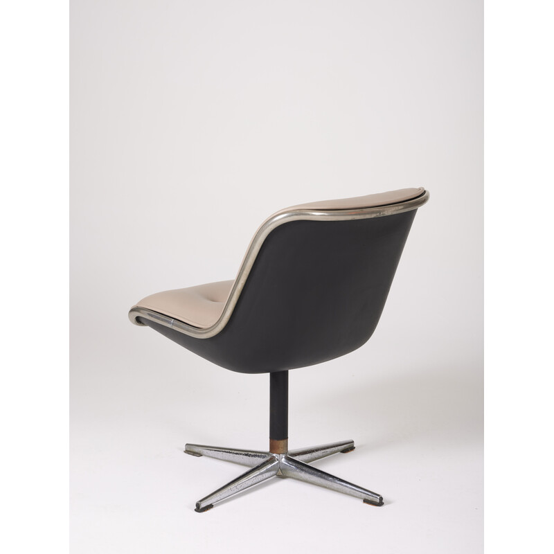 Vintage fauteuil van Charles Pollock voor Knoll, 1970