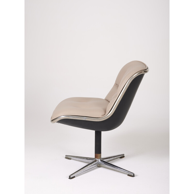 Vintage fauteuil van Charles Pollock voor Knoll, 1970