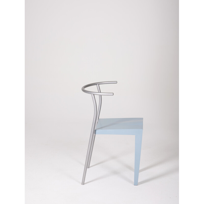 Juego de 4 sillas vintage "Dr Glob" de Philippe Starck para Kartell, 1988