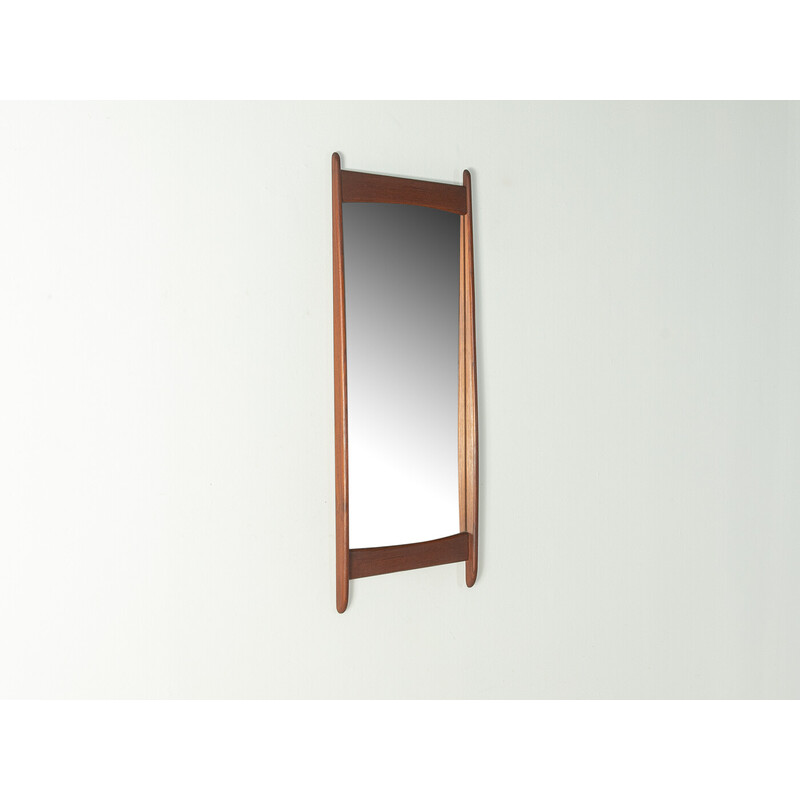 Vintage teak mirror, Denmark 1960s