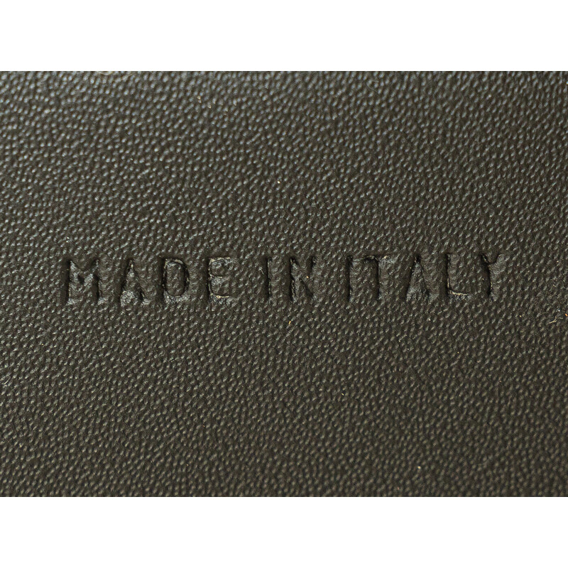Silla cantilever vintage de cuero y acero, Italia años 70