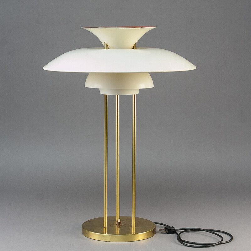 Lampe PH5  blanche, Poul HENNINGSEN - années 60