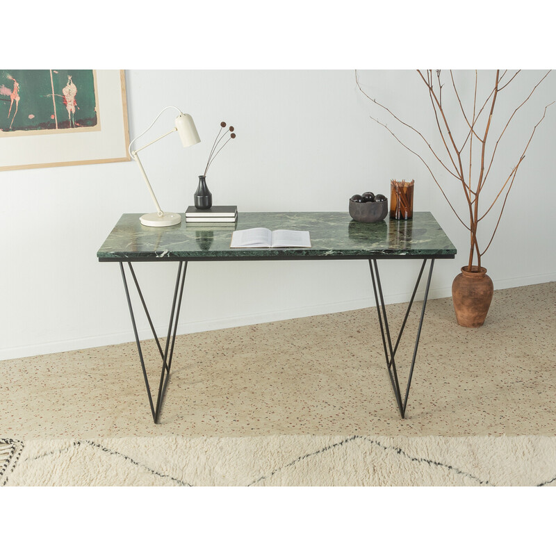 Vintage marble desk, Germany 1960s