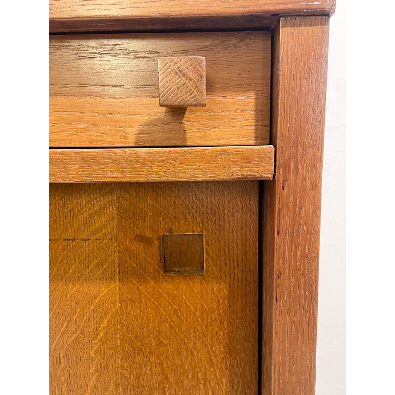 Mid-century sideboard in oakwood by Emiel Veranneman, 1958