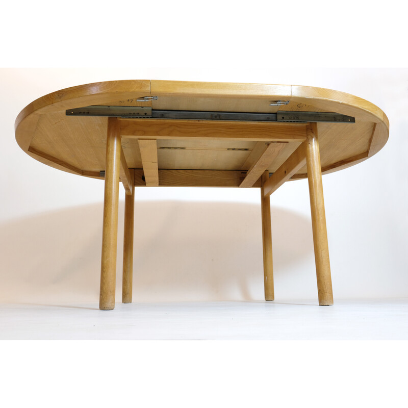 Vintage Dordogne extensible table by Robert Sentou, 1970