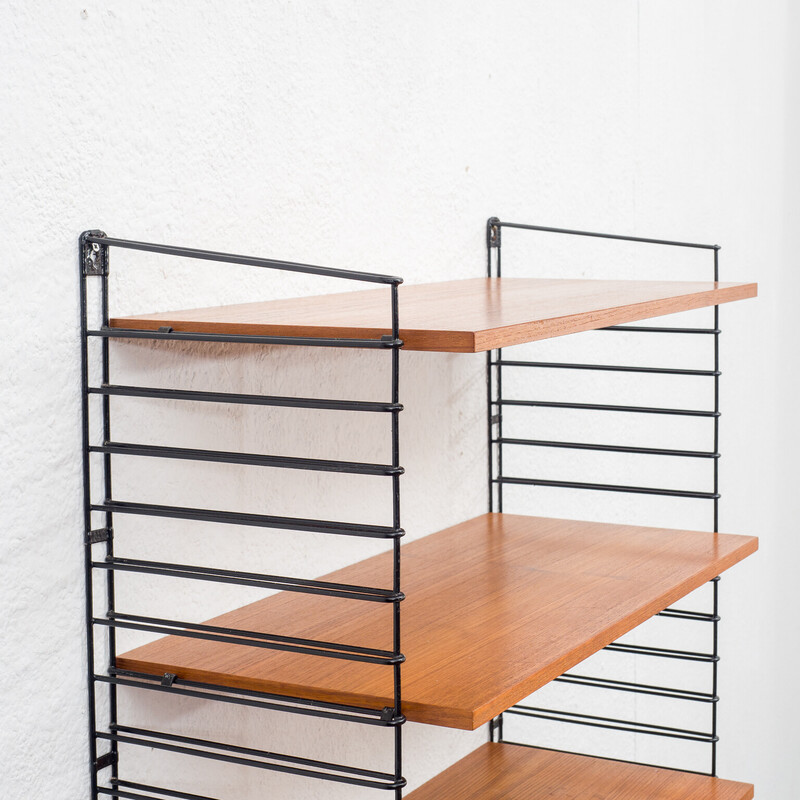 Mid-century teak shelving system by Musterring, 1960s