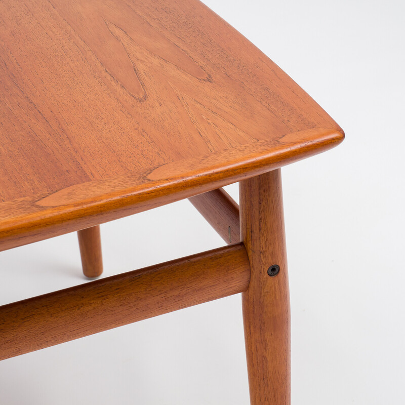 Danish vintage teak coffee table by Greta Jalk for Glostrup Mobelfabrik, 1960s