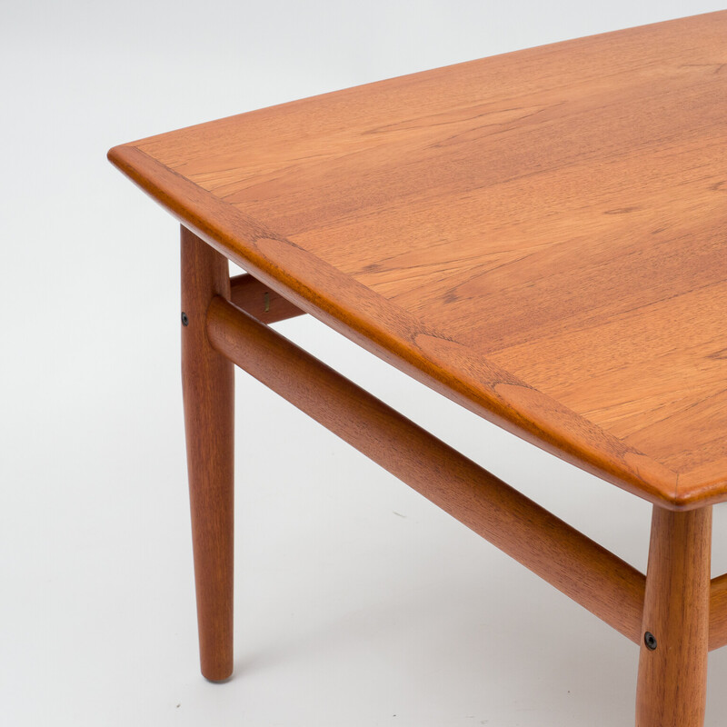 Danish vintage teak coffee table by Greta Jalk for Glostrup Mobelfabrik, 1960s