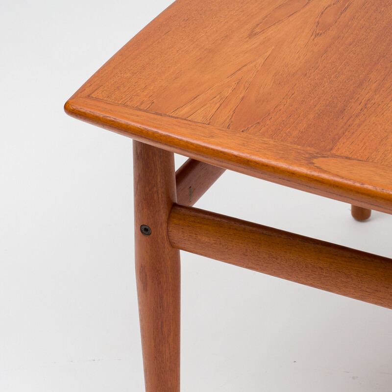 Danish vintage teak coffee table by Greta Jalk for Glostrup Mobelfabrik, 1960s