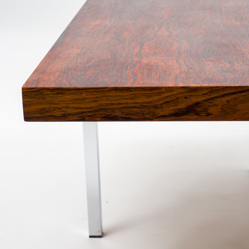 Vintage rosewood coffee table, 1960