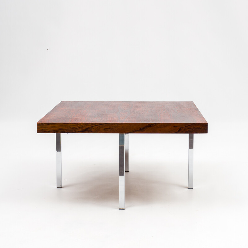 Table basse vintage en palissandre, 1960