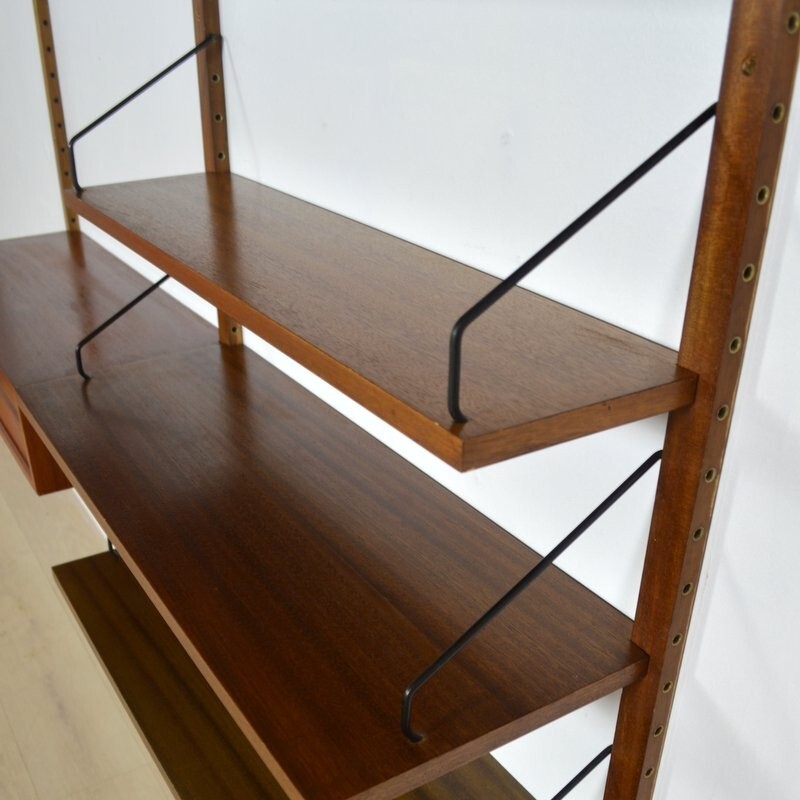 Modular bookcase Poul Cadovius "Royal System" - 1960s