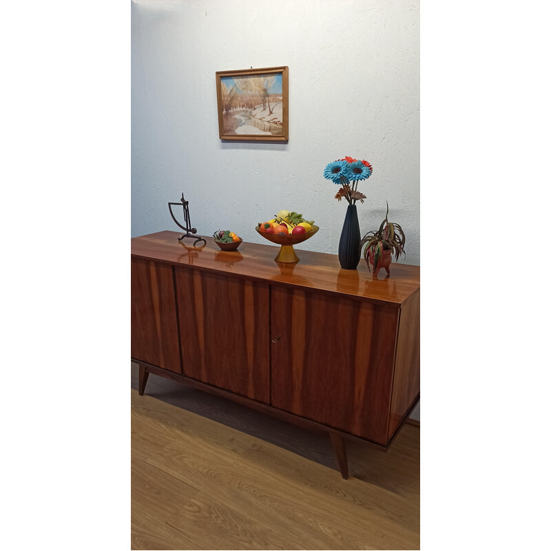 Vintage modernist wood sideboard, 1960