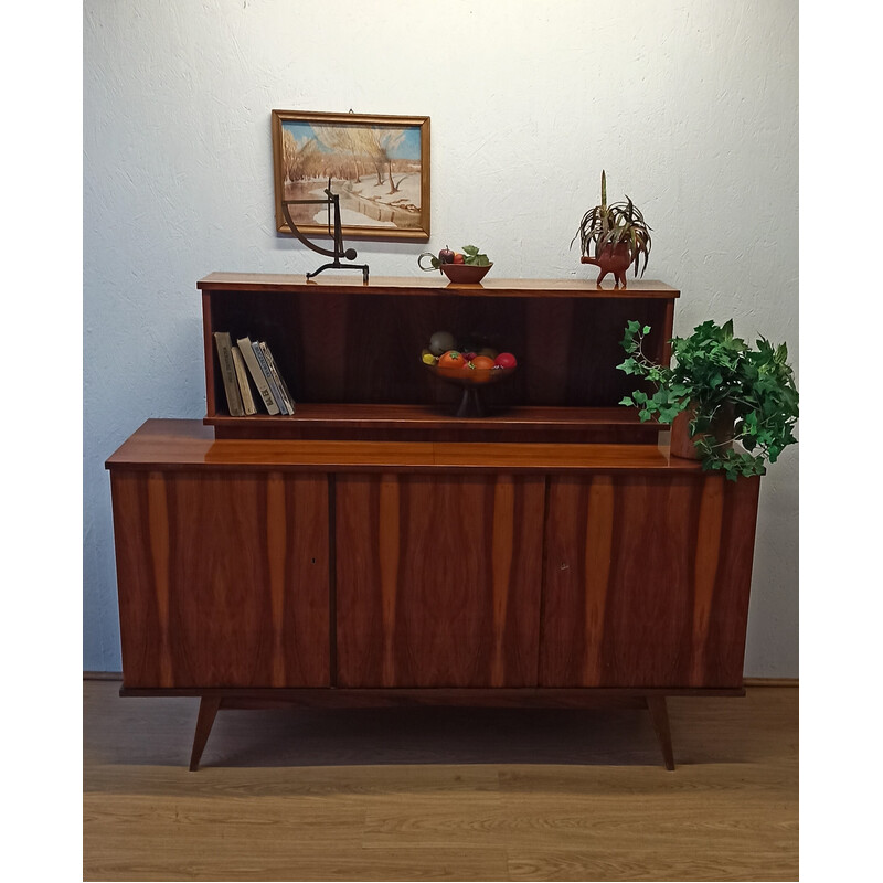 Vintage modernist wood sideboard, 1960