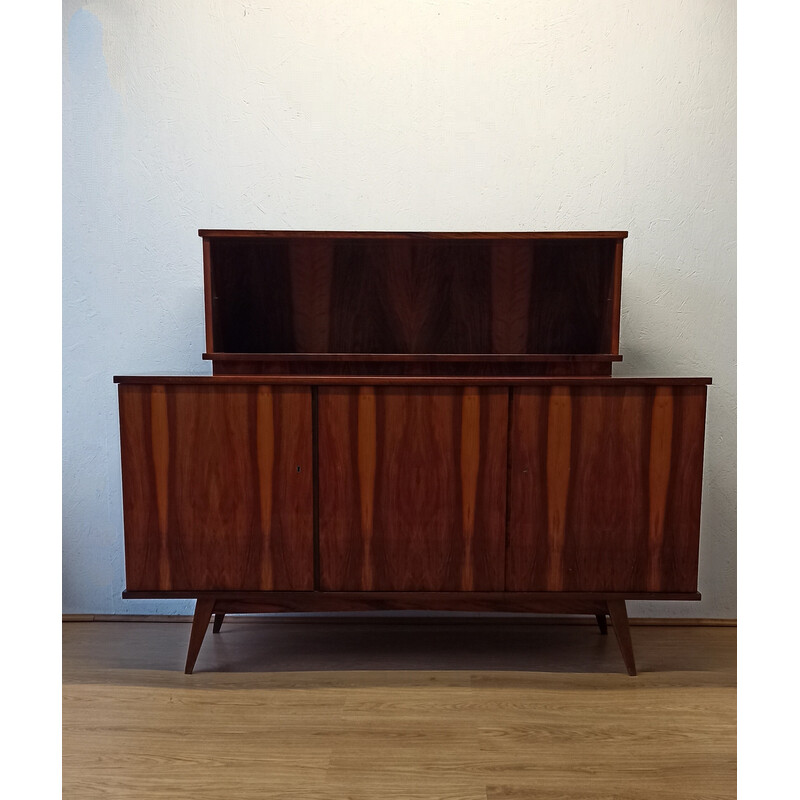 Vintage modernist wood sideboard, 1960