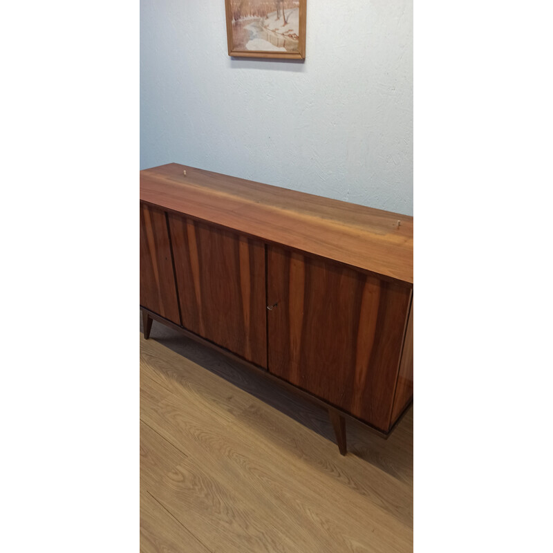 Vintage modernist wood sideboard, 1960