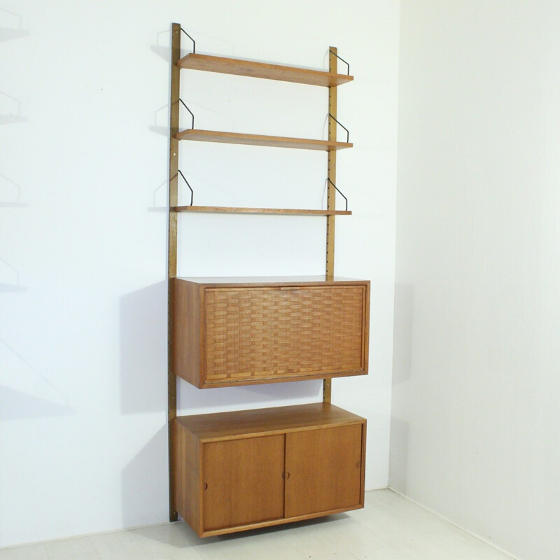 Mid-century Danish modular teak wall unit by Paul Cadovious for Cado - 1960s