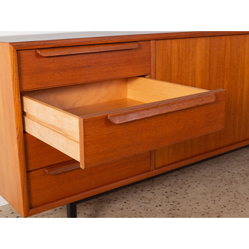 Vintage sideboard in teak veneer by Wk Möbel, Germany 1960s