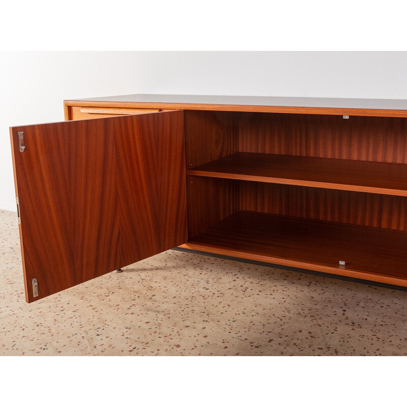 Vintage sideboard in teak veneer by Wk Möbel, Germany 1960s