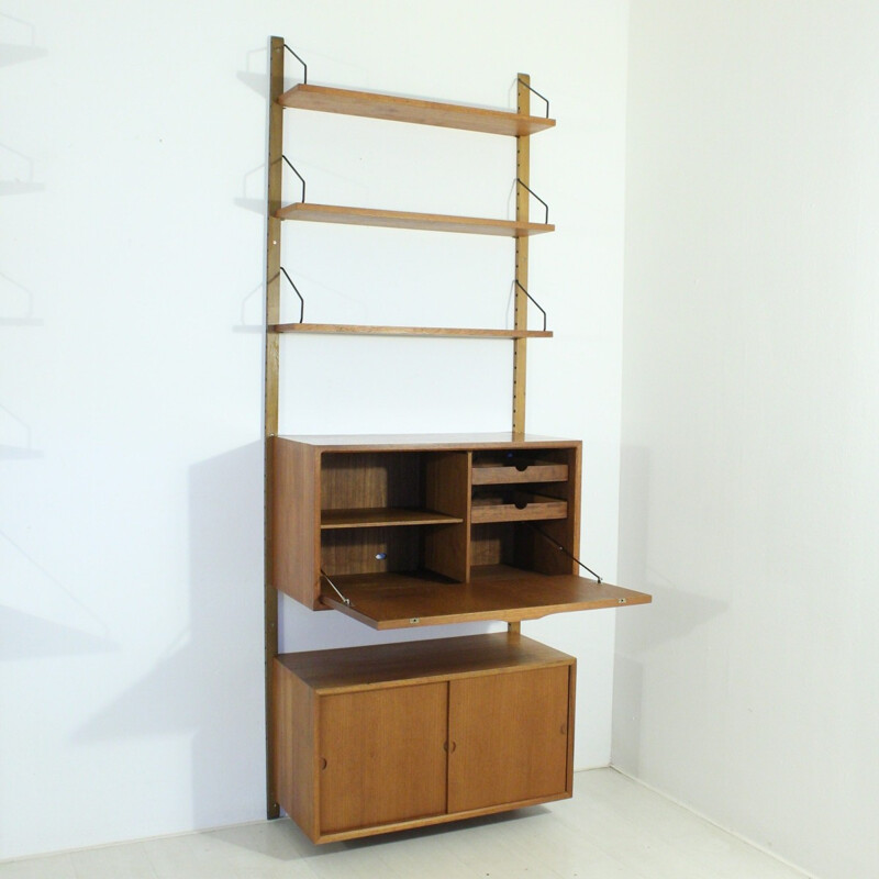 Mid-century Danish modular teak wall unit by Paul Cadovious for Cado - 1960s