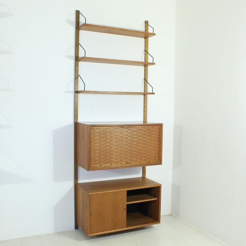 Mid-century Danish modular teak wall unit by Paul Cadovious for Cado - 1960s