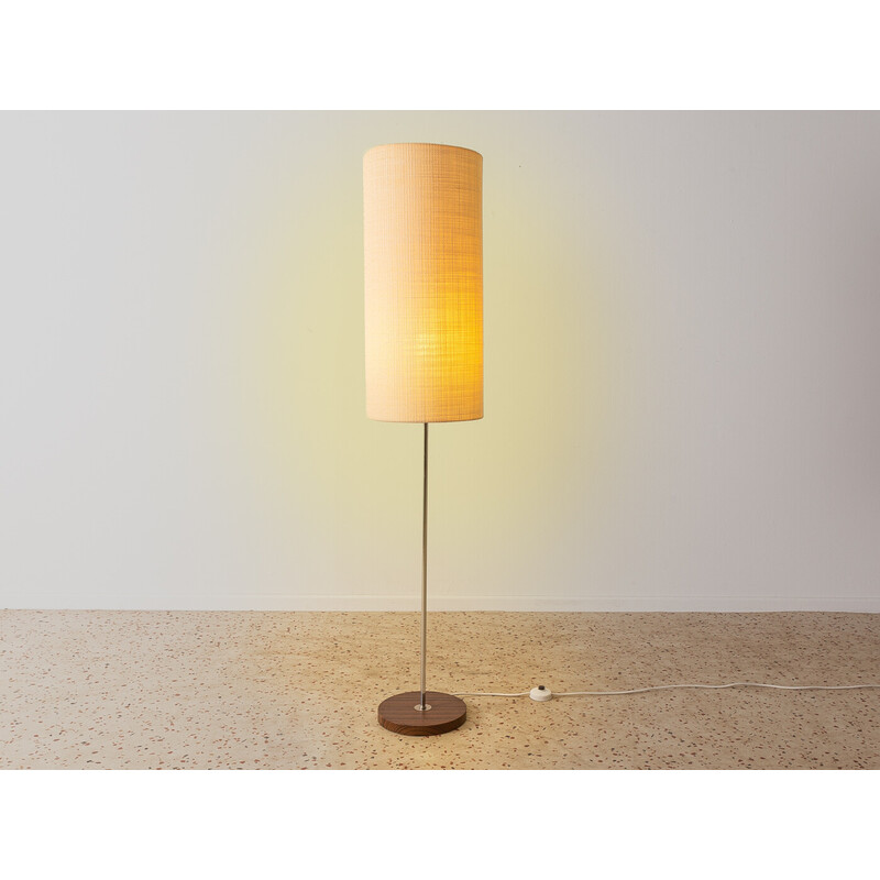 Vintage teakhouten vloerlamp, Duitsland 1960